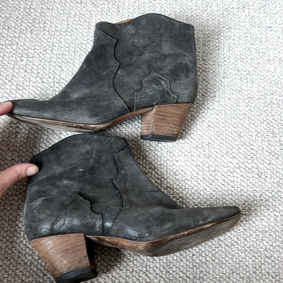 Isabel Marant Suede black booties. Size 38 - Picture 6 of 7